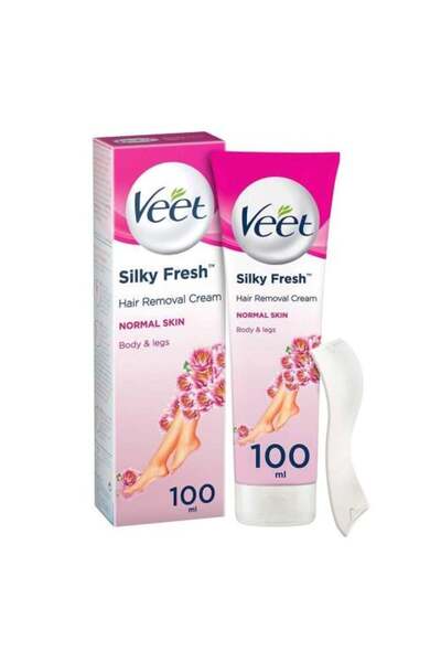 Veet كريم إزالة الشعر برائحة حليب اللوتس والياسمين 100 جرام