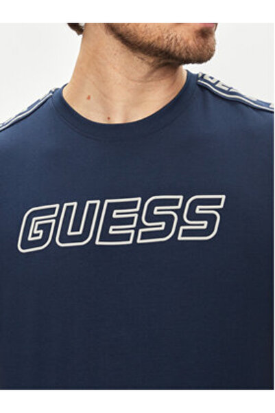 Guess Tricou bărbătesc Z4GI18J1314 Albastru