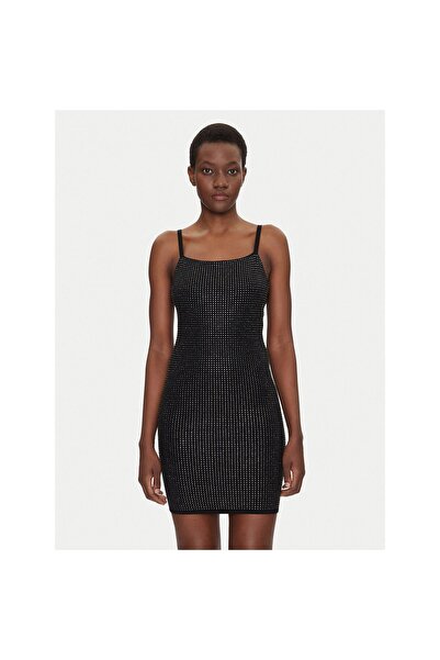 Guess Rochie tricotată de damă W5GK45Z3MN2 Negru