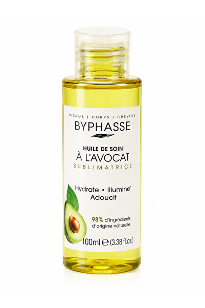 BYPHASSE Ulei multifuncțional cu avocado pentru față, corp și păr, 100 ml
