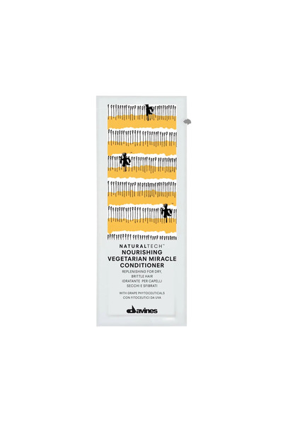 Davines NaturalTech Nourishing Vegetarian Miracle Hair Conditioner Set, 12 x ...