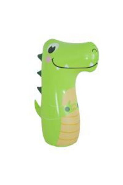 Jilong Crocodile Inflatable Punching Bop Bag for Kids, Water Filled Base