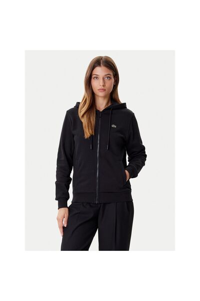 Lacoste Γυναικεία Μπλούζα SF5256 Μαύρη