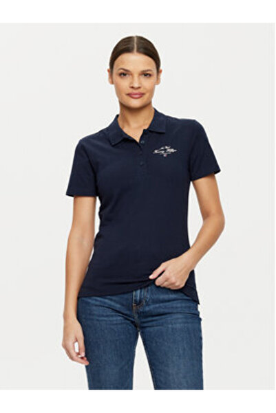 Tommy Hilfiger Γυναικείο Πόλο WW0WW43930 Μπλε