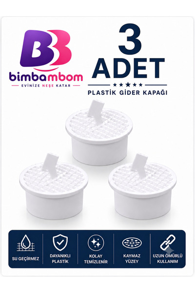 bimbambom Balkon, Teras ve Banyo Gider kapağı süzgeci ızgara