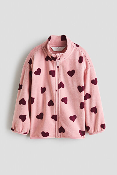 H&M Desenli Polar Ceket