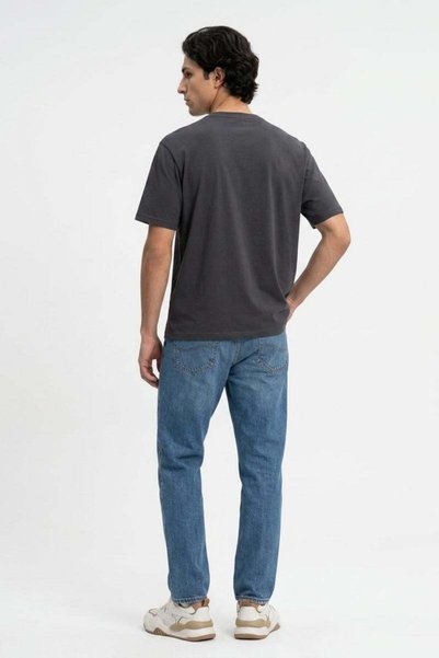 Lee Cooper TODY Erkek Regular Fit Basic Bisiklet Yaka T-Shirt Gri