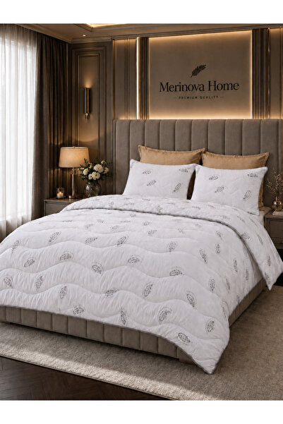 Merinova Home Merinova Double Goose down Comforter – Premium Patterned, Light...