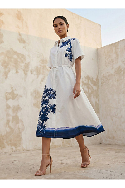 Iconic TOILE PRINTED DRESS