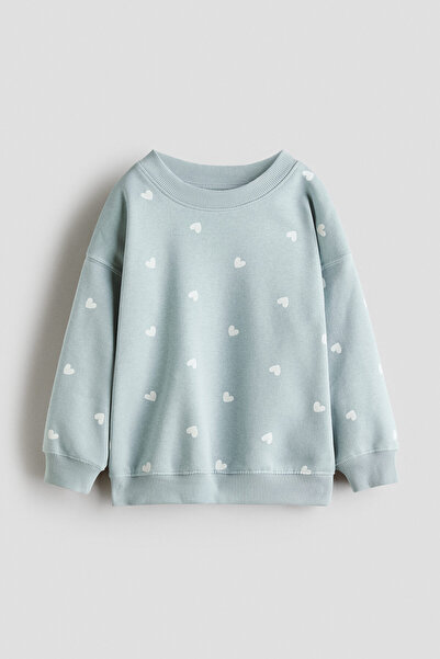 H&M İçi Tüylü Sweatshirt