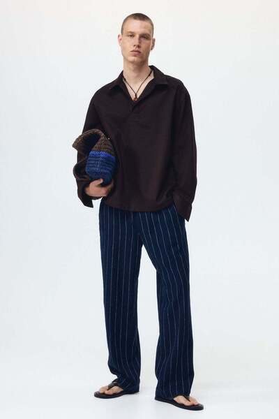 H&M Relaxed Fit Popover shirt
