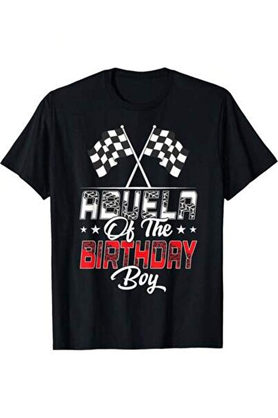 23ERVA تي شيرت Race Car Abuela Of The Birthday Racing Family Pit Crew بوزن 18...