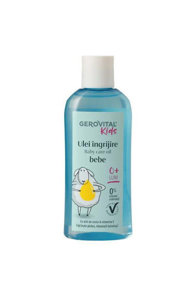 GEROVITAL Ulei de Corp pentru Ingrijirea Pielii Bebelusilor - Kids Baby Care ...