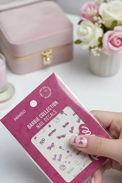 Barbie Lisanslı Tırnak Çıkartmaları