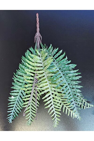 LUCIDIUSDECOR Ramură decorativă artificială tip ferigă tropicală 50cm - 3/SET