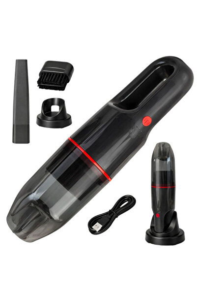 OEM Cordless car vacuum cleaner, 2 power levels, USB-C, 1200mAh battery, suct...