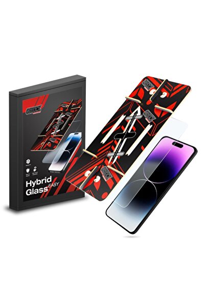 Grizz Glass GrizzGlass HybridGlass Easy Screen Protector pentru iPhone 14 Pro...