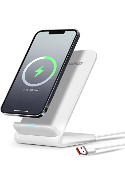 Baytion شاحن لاسلكي بتقنية USB، متوافق مع آيفون 15/14/13 وسامسونج جالاكسي S24...