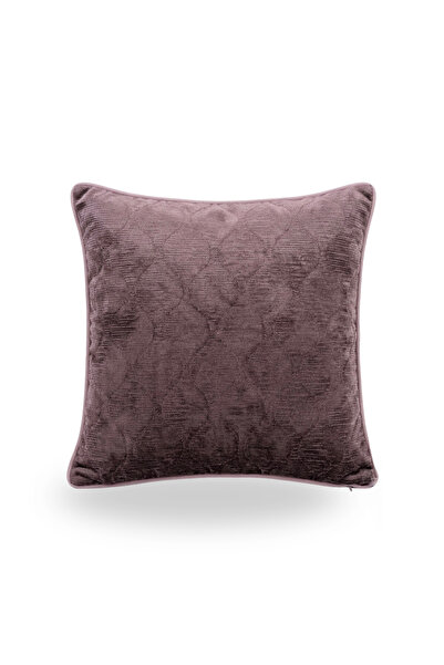Lidoma Home أغطية وسائد مخملية بنسيج مموج - 45x45