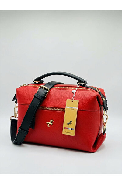 Miami Polo Club Women's Multi-Compartment Soft Leather Look Hand Shoulder Bag