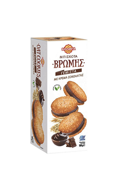 Violanta ΒΙΟΛΑΝΤΑ ΜΠΙΣΚΟΤΑ ΒΡΩΜΗΣ ΓΕΜΙΣTA 180gr. - (ΚΡΕΜΑ ΣΟΚΟΛΑΤΑΣ)