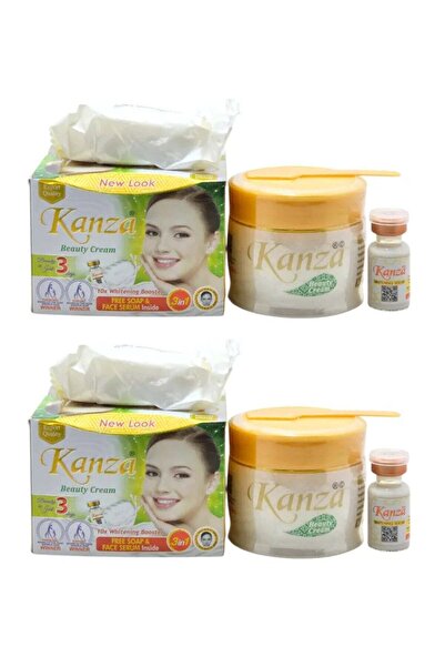 Kanza Mega Deal 📣 Beauty Cream with Face Soap & Face Serum | 3 in 1 Skin Car...