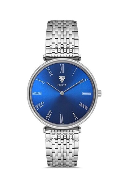 Fiesta F24026M Men's Wristwatch with Steel Strap