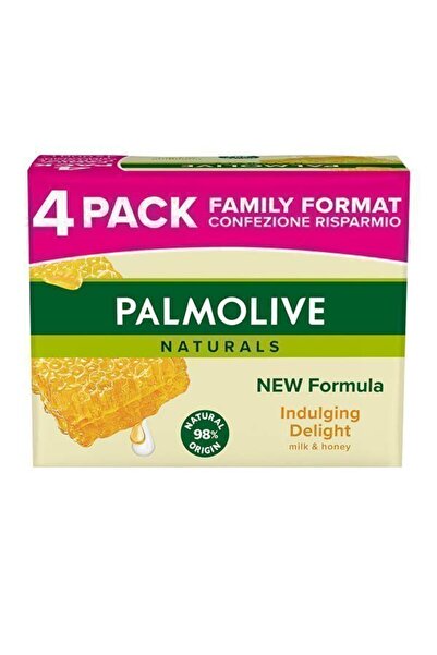 Palmolive ΣΑΠΟΥΝΙ 4x90gr - (MILK ΚΑΙ HONEY)