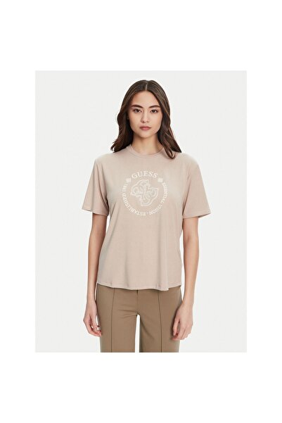Guess Tricou de damă V5YI05KCOA2 Bej