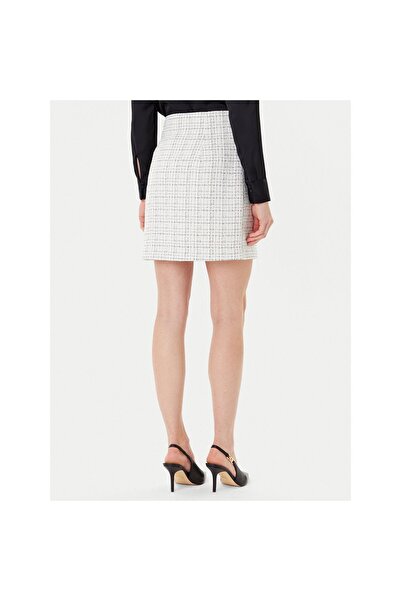 Guess Fustă mini de damă W5YD15WHDB2 Albă