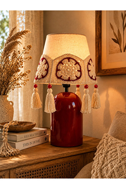 Kauri Studio Bohemian Colorful Metal Body and Colorful Macrame Braided and Ta...