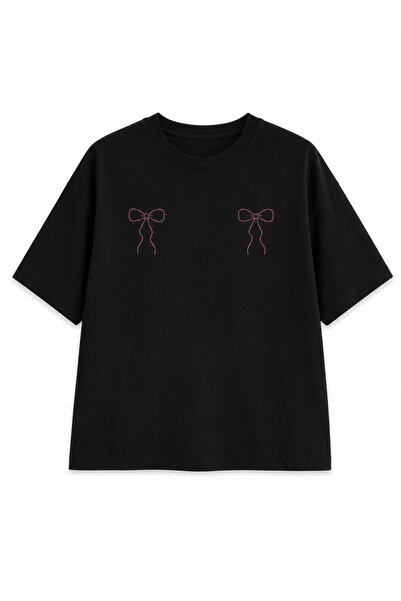 Classy Store Μπλούζα oversized από βαμβάκι με τύπωμα