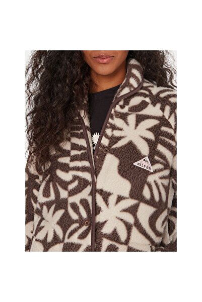 Quiksilver Fleece de damă EQWPF03003-CSD6 Maro