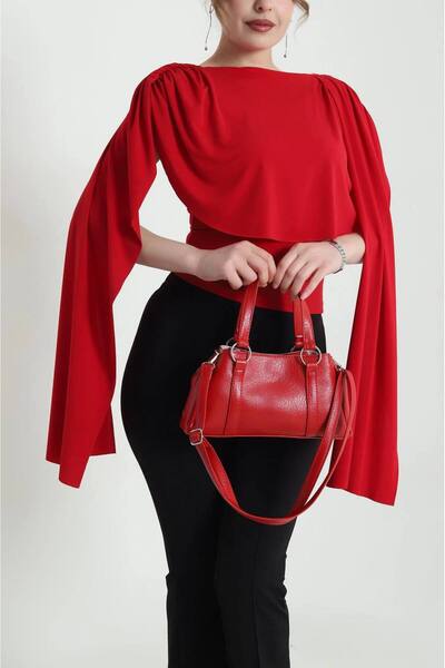 Marvelis Si̇lvester 3 Compartment Hand and Crossbody Women's Bag