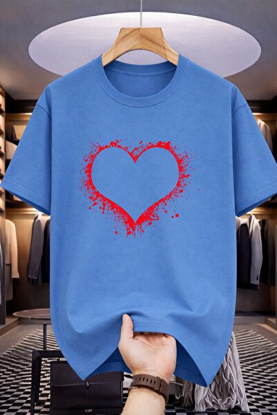 Pink Sky Premium Oversize T-Shirt 100% Cotton Unisex Comfortable Fit Trending...