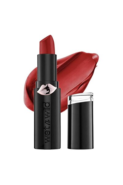 WET N WİLD White & Wild Megalast Matte Lipstick Stupbling Red417