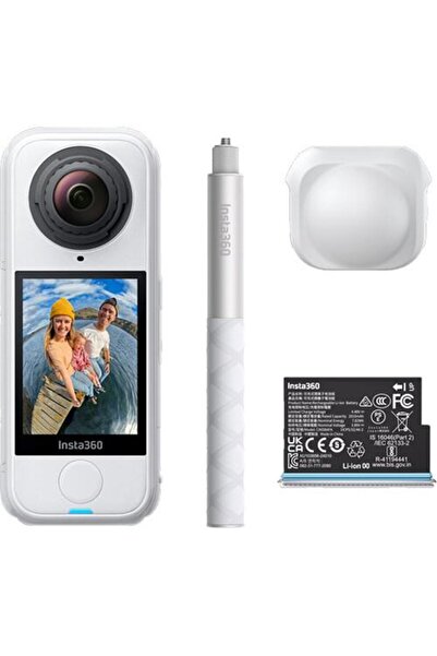 Insta360 X4 Air Starter Bundle Action Camera, 8K 30FPS, 29MP, 360, Wi-Fi, Blu...