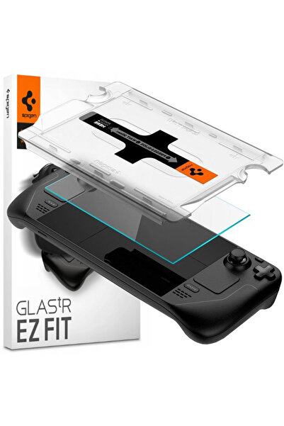 Spigen Sticlă securizată pentru Steam Deck Glas.tr Ez Fit Protecție anti-zgâr...