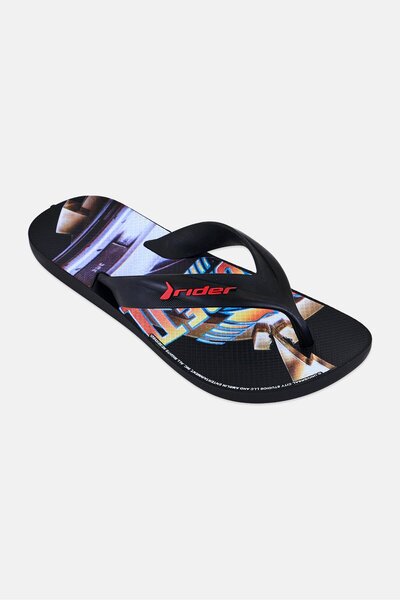 Rider X Universal Men Graphic Blockbuster Slip On Slippers, Multicolor