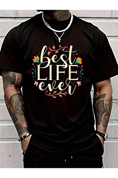 KYMC07 تي شيرت رجالي من Best Life Ever Jw |   قابل للتهوية، يمتص العرق، ناعم،...