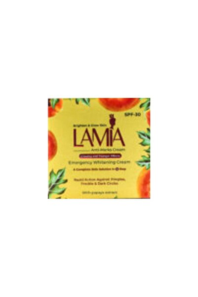 Lamia Emergency Whitening Cream with Papaya Extract - Pack of 1