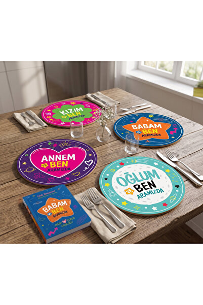 nesnelgift Dad and Me between Us Daily and between Us 4-Piece Supla Set Uv Pr...