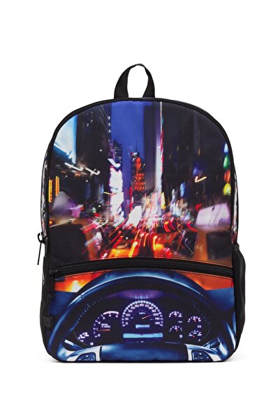 Generic Brand Rucsac 43 cm cu LED NYC Cruisin Mojo
