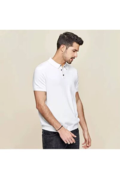 JANTIL MODA تي شيرت بياقة بولو وأكمام قصيرة وقصة عادية مناسبة للصيف