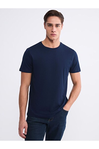 LC Waikiki Crew Neck Combed Cotton Men's T-Shirt