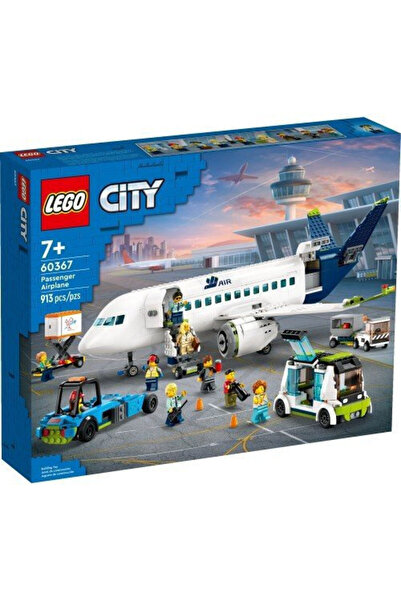 LEGO Αεροπλάνο Επιβατών Πόλης για 7+ ετών 60367 - ΣΕ 6 ΔΟΣΕΣ ΧΩΡΙΣ ΕΝΤΟΚΑ