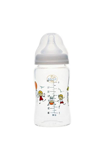 Minut Baby Стъклена бутилка, 180 мл - Minut Baby, 1 бр.