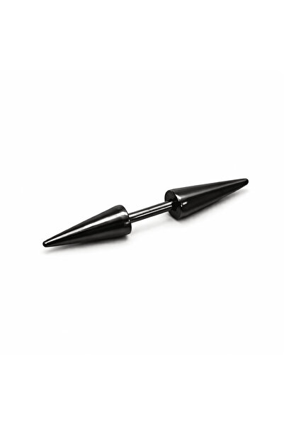 NIRE Piercing με μαύρες ακίδες σε minimal industrial σχέδιο SS121