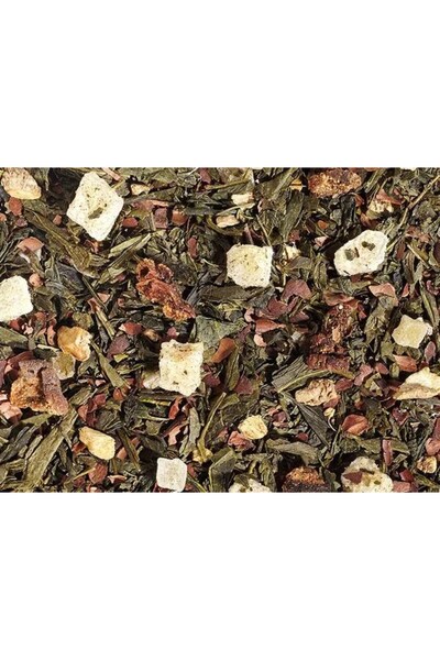 Kaffa Ceai verde Sencha Chocolate Cake with Pear & Ginger