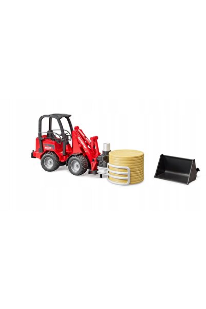 Bruder 02192 Schaffer Încărcător Compact